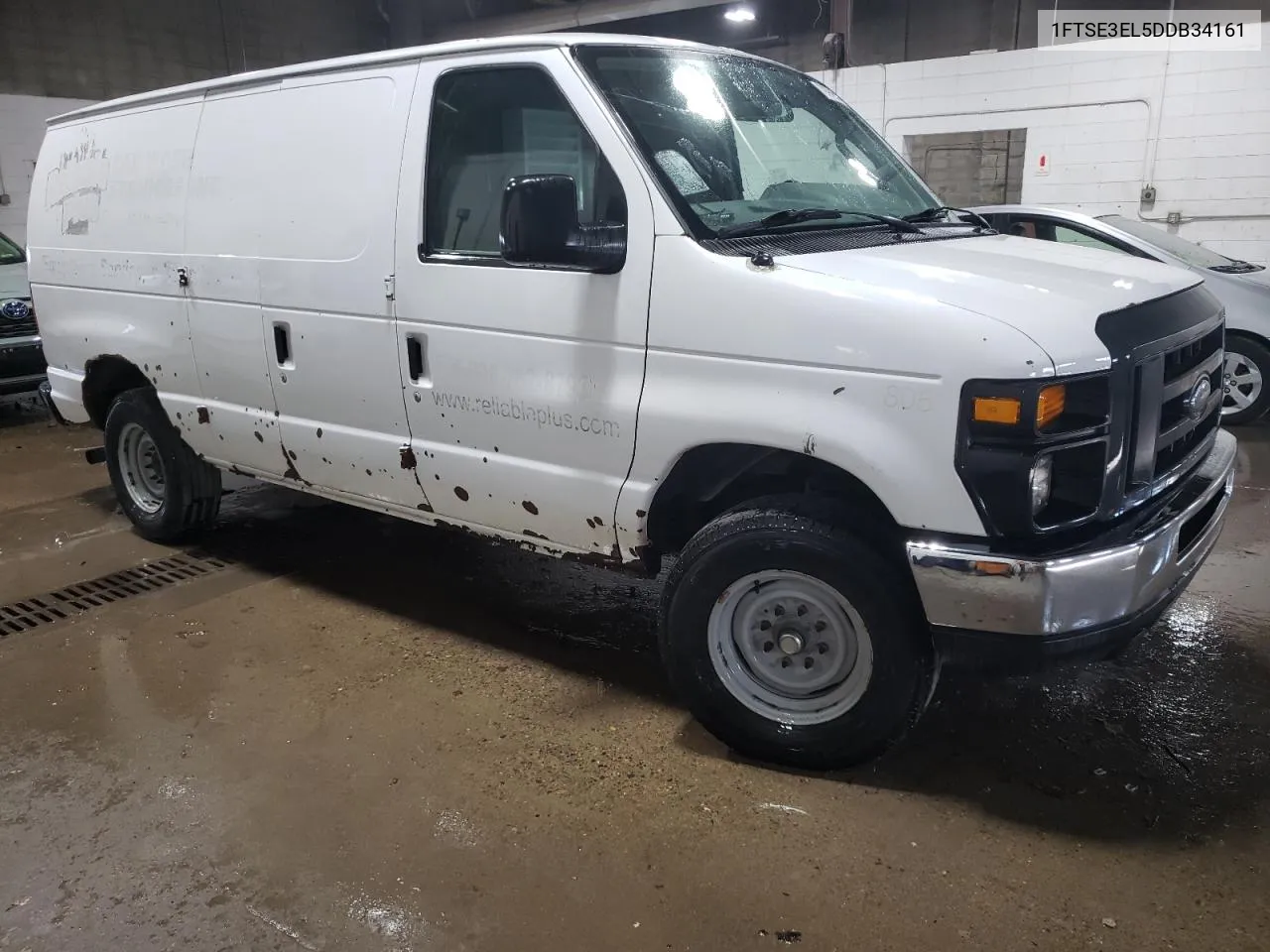 2013 Ford Econoline E350 Super Duty Van VIN: 1FTSE3EL5DDB34161 Lot: 70895654