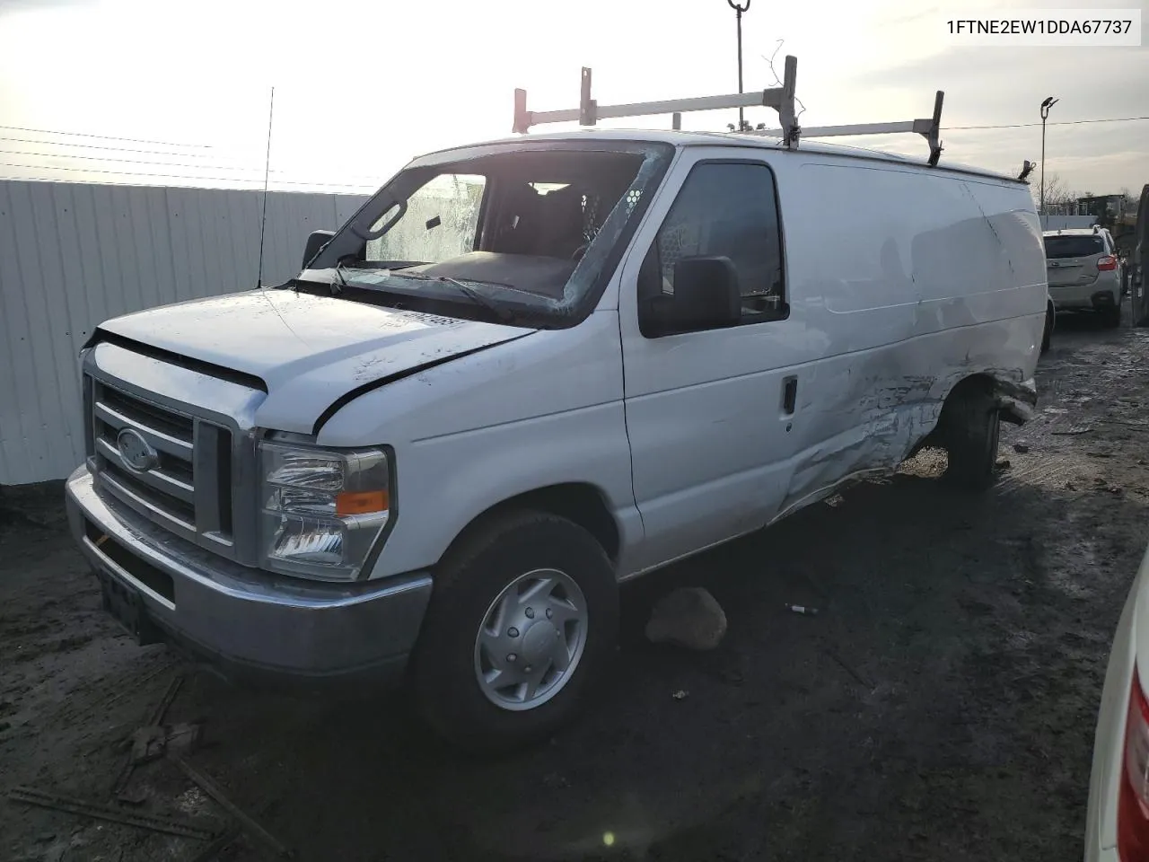 2013 Ford Econoline E250 Van VIN: 1FTNE2EW1DDA67737 Lot: 71293404