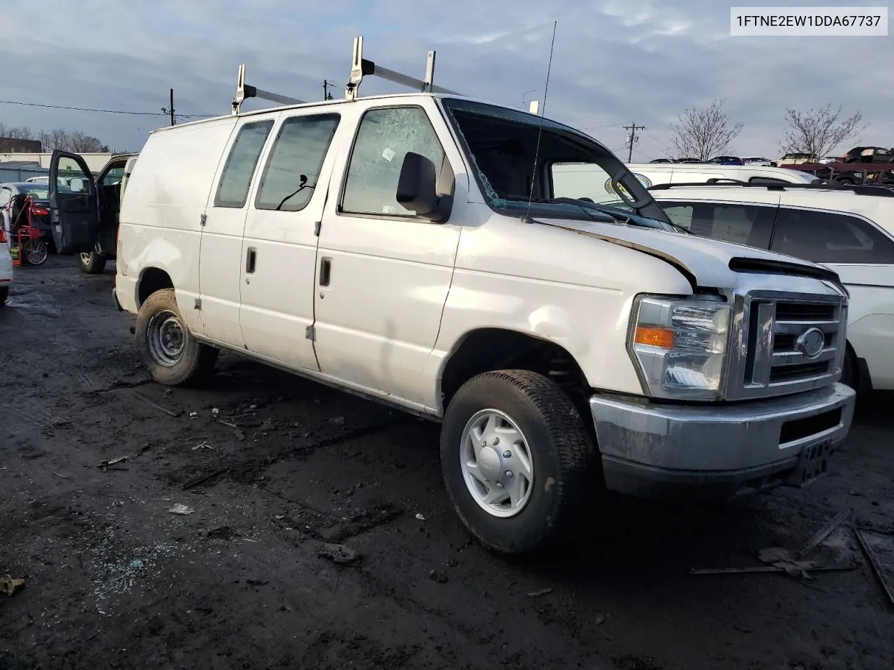 2013 Ford Econoline E250 Van VIN: 1FTNE2EW1DDA67737 Lot: 71293404