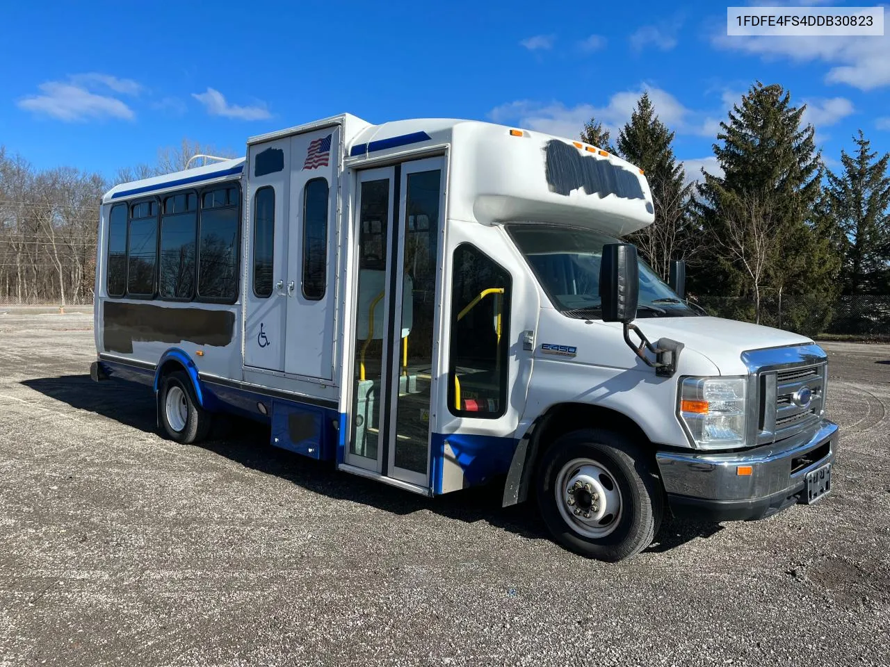 2013 Ford Econoline E450 Super Duty Cutaway Van VIN: 1FDFE4FS4DDB30823 Lot: 71882014