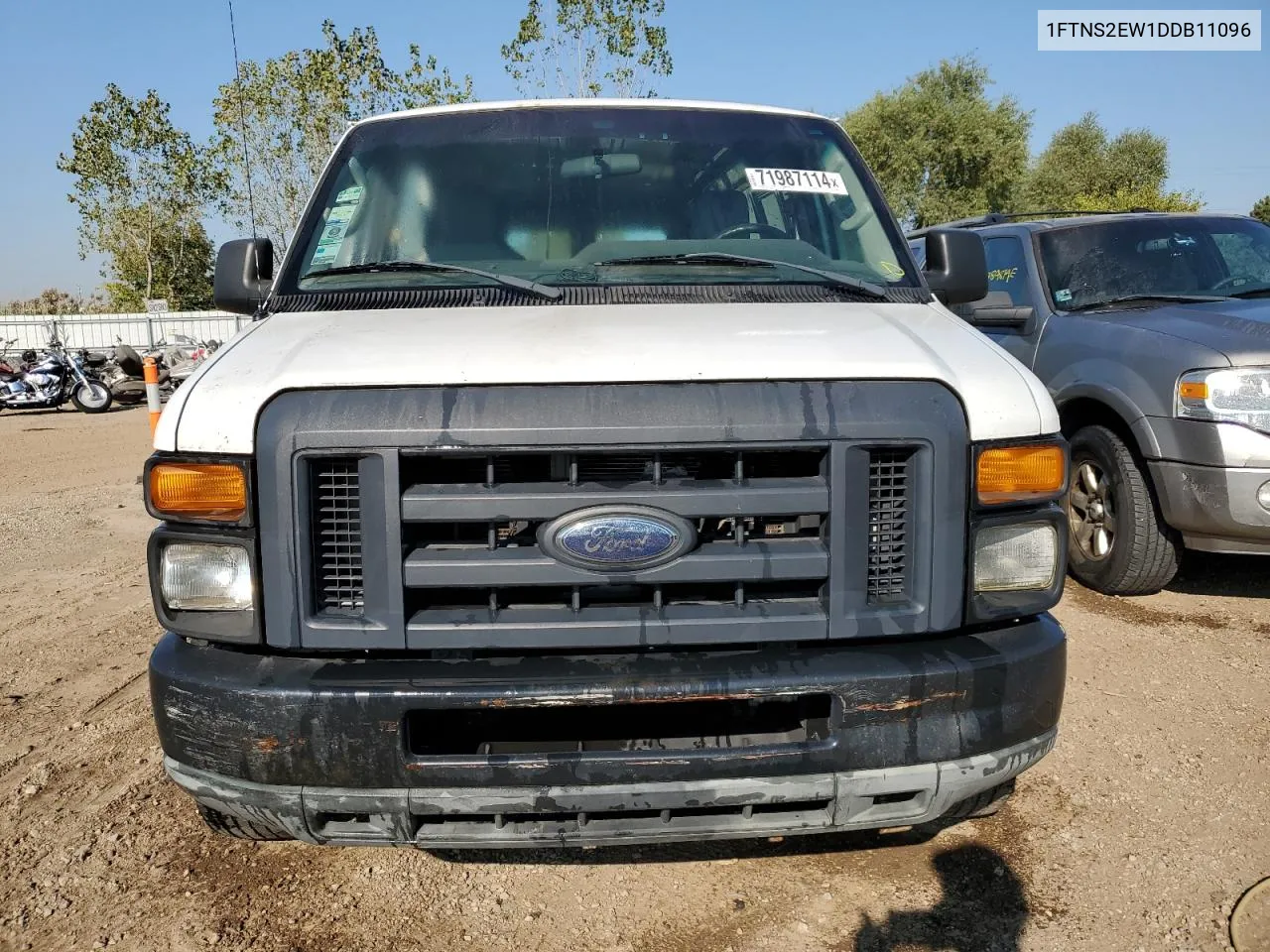 2013 Ford Econoline E250 Van VIN: 1FTNS2EW1DDB11096 Lot: 71987114