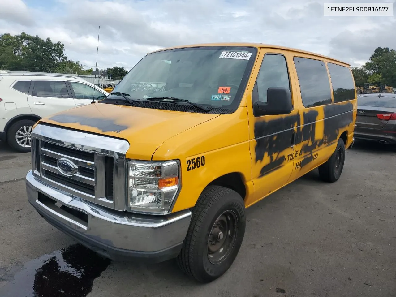 2013 Ford Econoline E250 Van VIN: 1FTNE2EL9DDB16527 Lot: 72151344