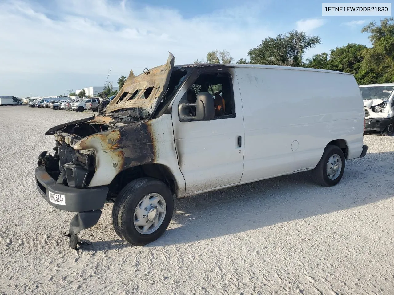 2013 Ford Econoline E150 Van VIN: 1FTNE1EW7DDB21830 Lot: 72882524