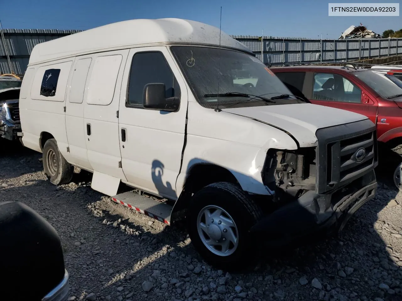 2013 Ford Econoline E250 Van VIN: 1FTNS2EW0DDA92203 Lot: 73372794