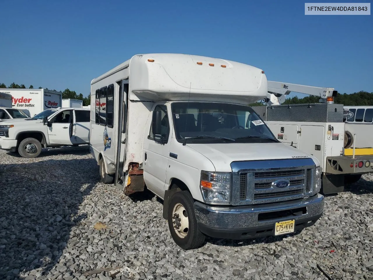 2013 Ford Econoline E250 Van VIN: 1FTNE2EW4DDA81843 Lot: 73535664