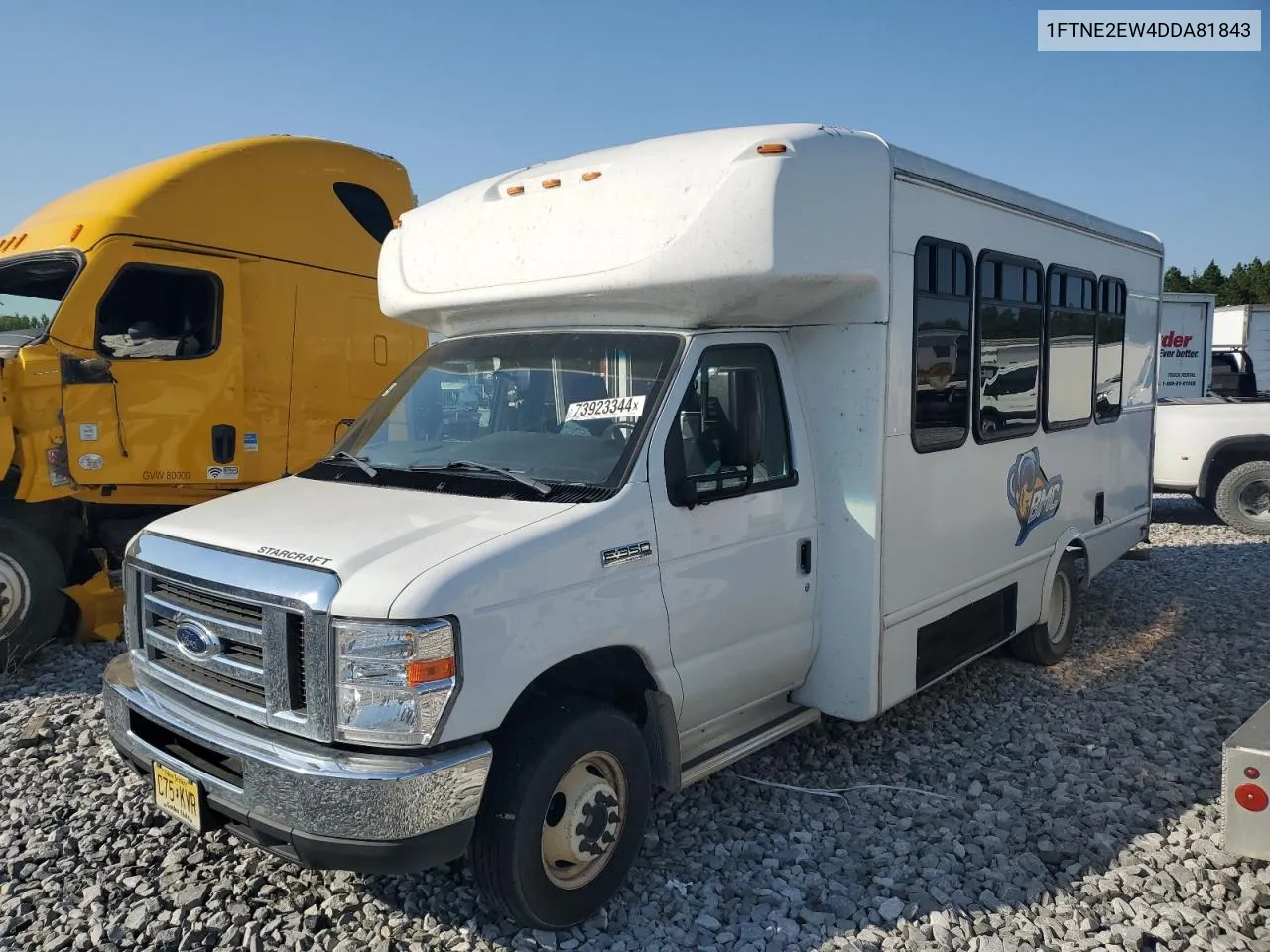 2013 Ford Econoline E250 Van VIN: 1FTNE2EW4DDA81843 Lot: 73535664