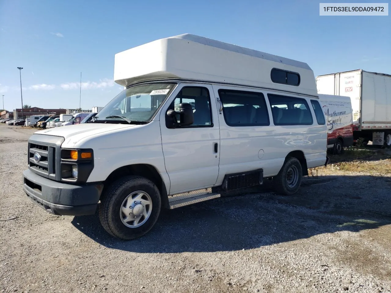 2013 Ford Econoline E350 Super Duty Van VIN: 1FTDS3EL9DDA09472 Lot: 73956394