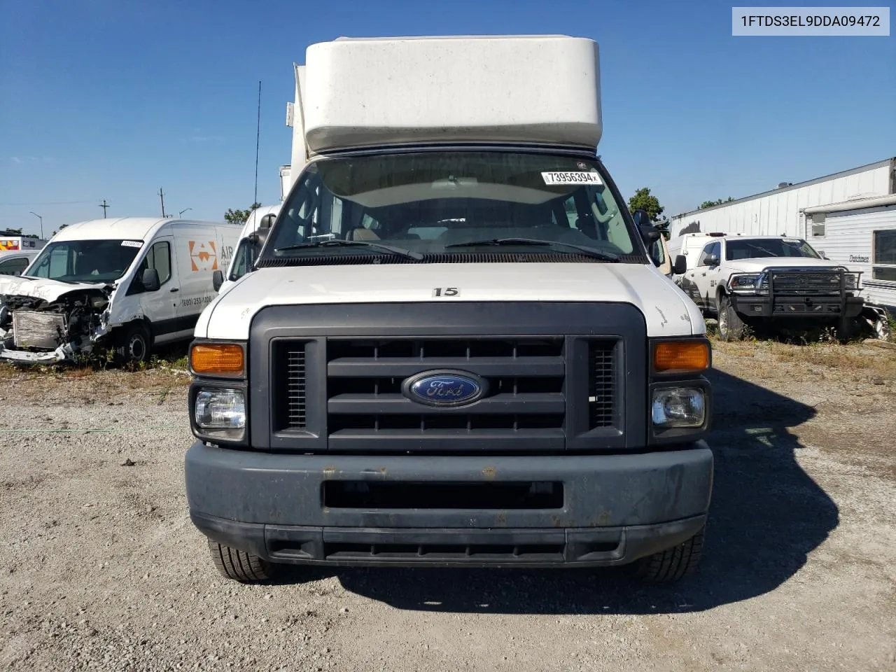 2013 Ford Econoline E350 Super Duty Van VIN: 1FTDS3EL9DDA09472 Lot: 73956394