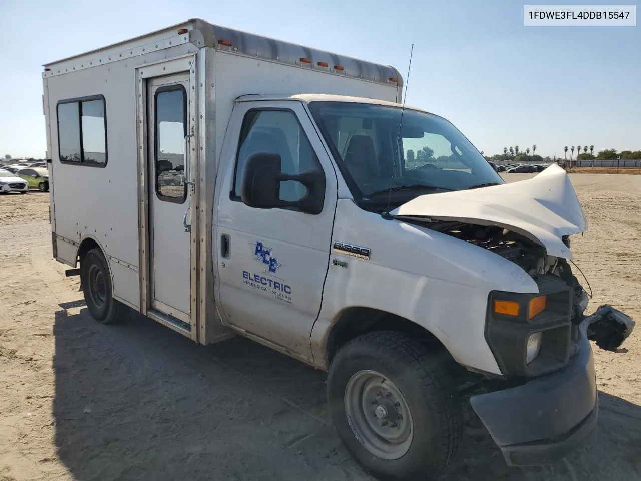 2013 Ford Econoline E350 Super Duty Cutaway Van VIN: 1FDWE3FL4DDB15547 Lot: 74142314