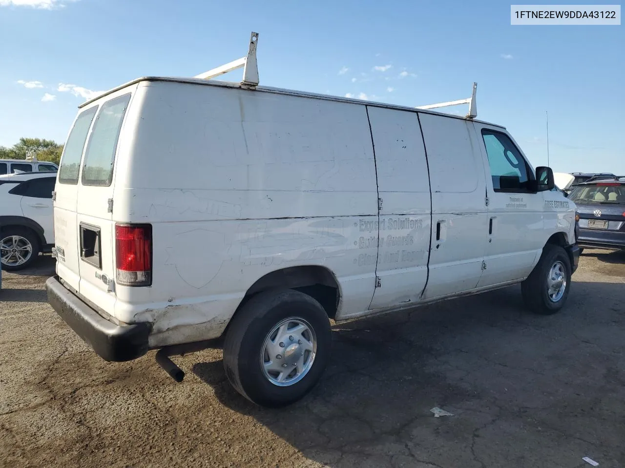 2013 Ford Econoline E250 Van VIN: 1FTNE2EW9DDA43122 Lot: 75044144