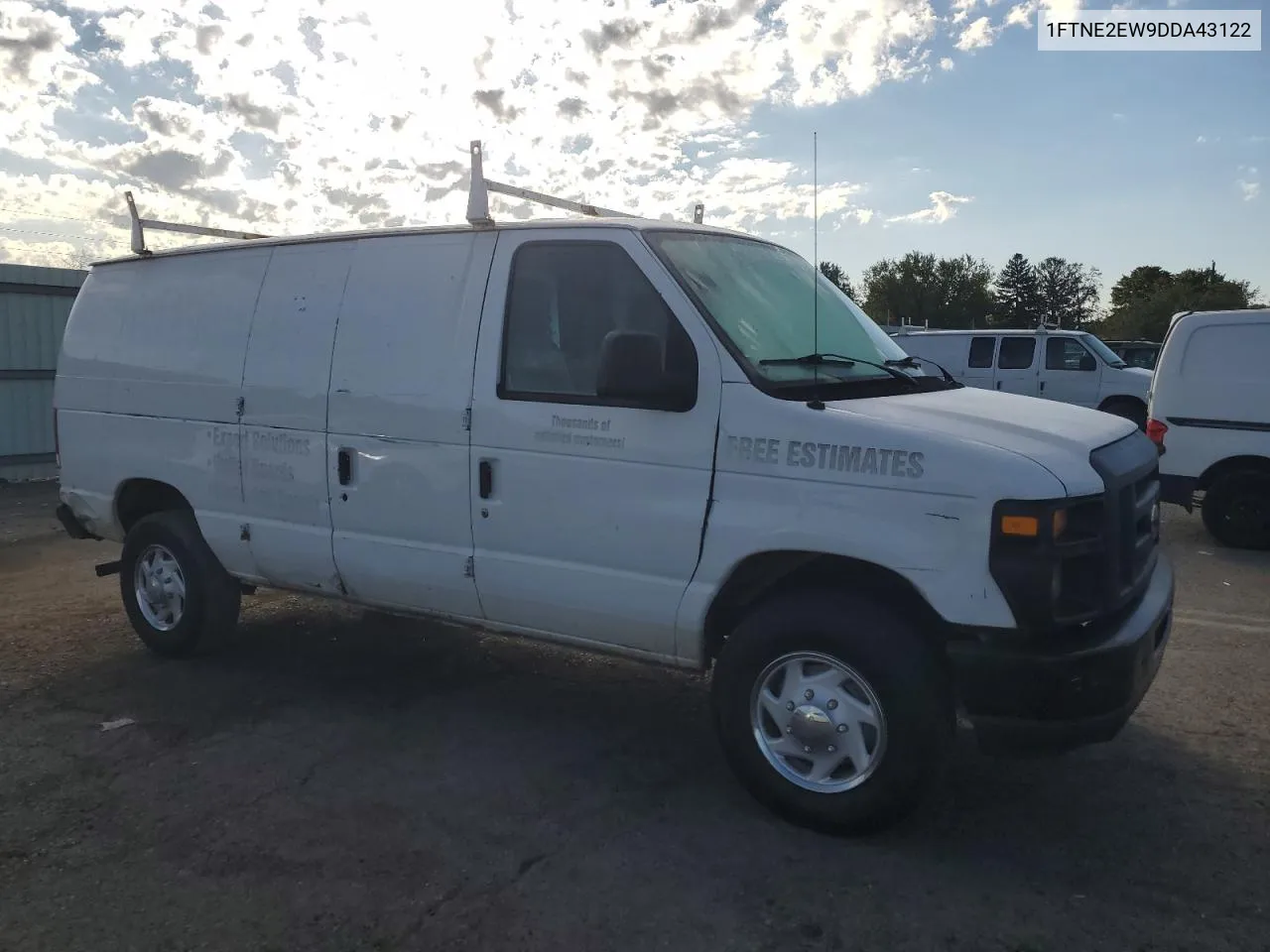 2013 Ford Econoline E250 Van VIN: 1FTNE2EW9DDA43122 Lot: 75044144