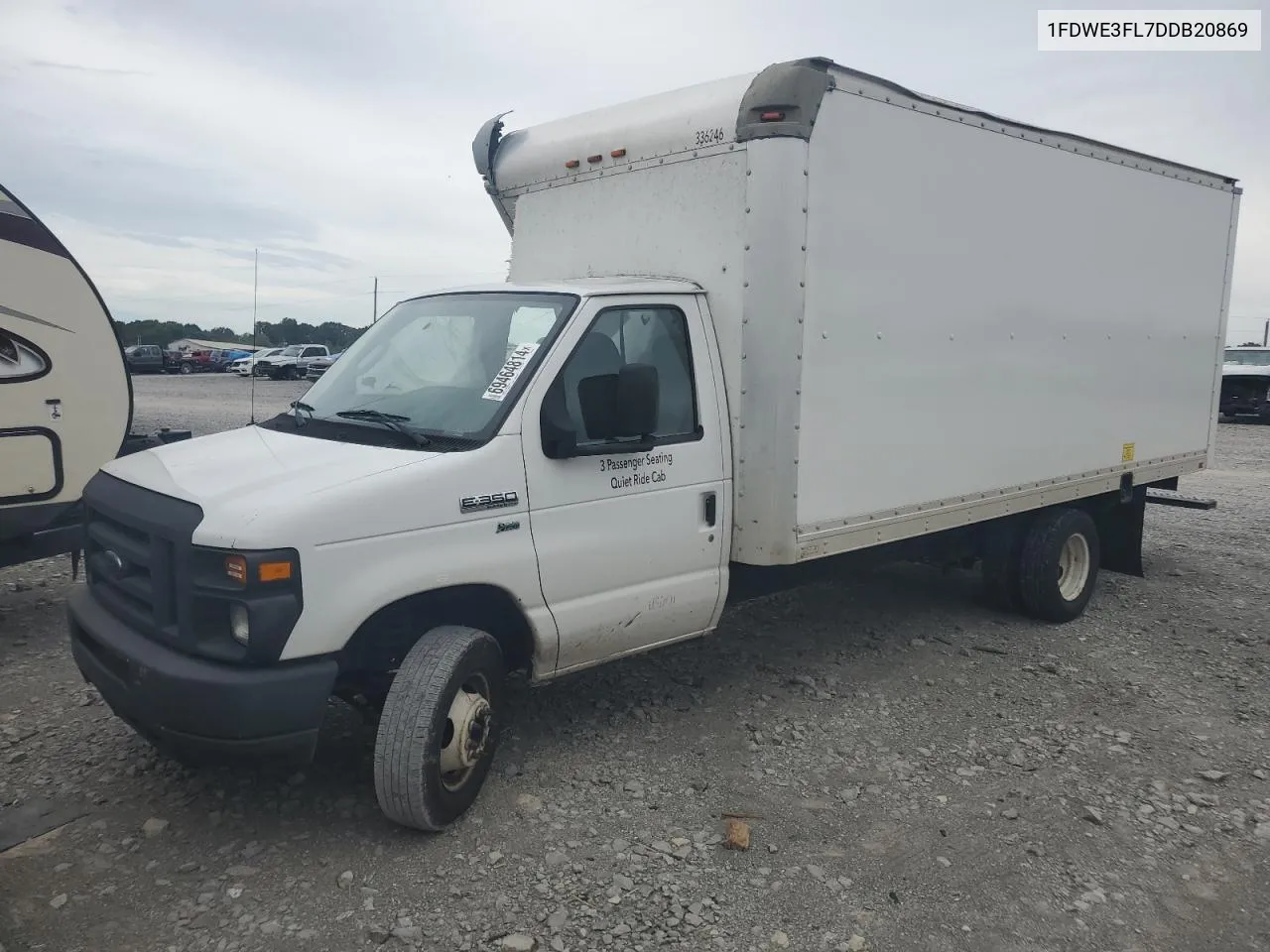 2013 Ford Econoline E350 Super Duty Cutaway Van VIN: 1FDWE3FL7DDB20869 Lot: 75743164