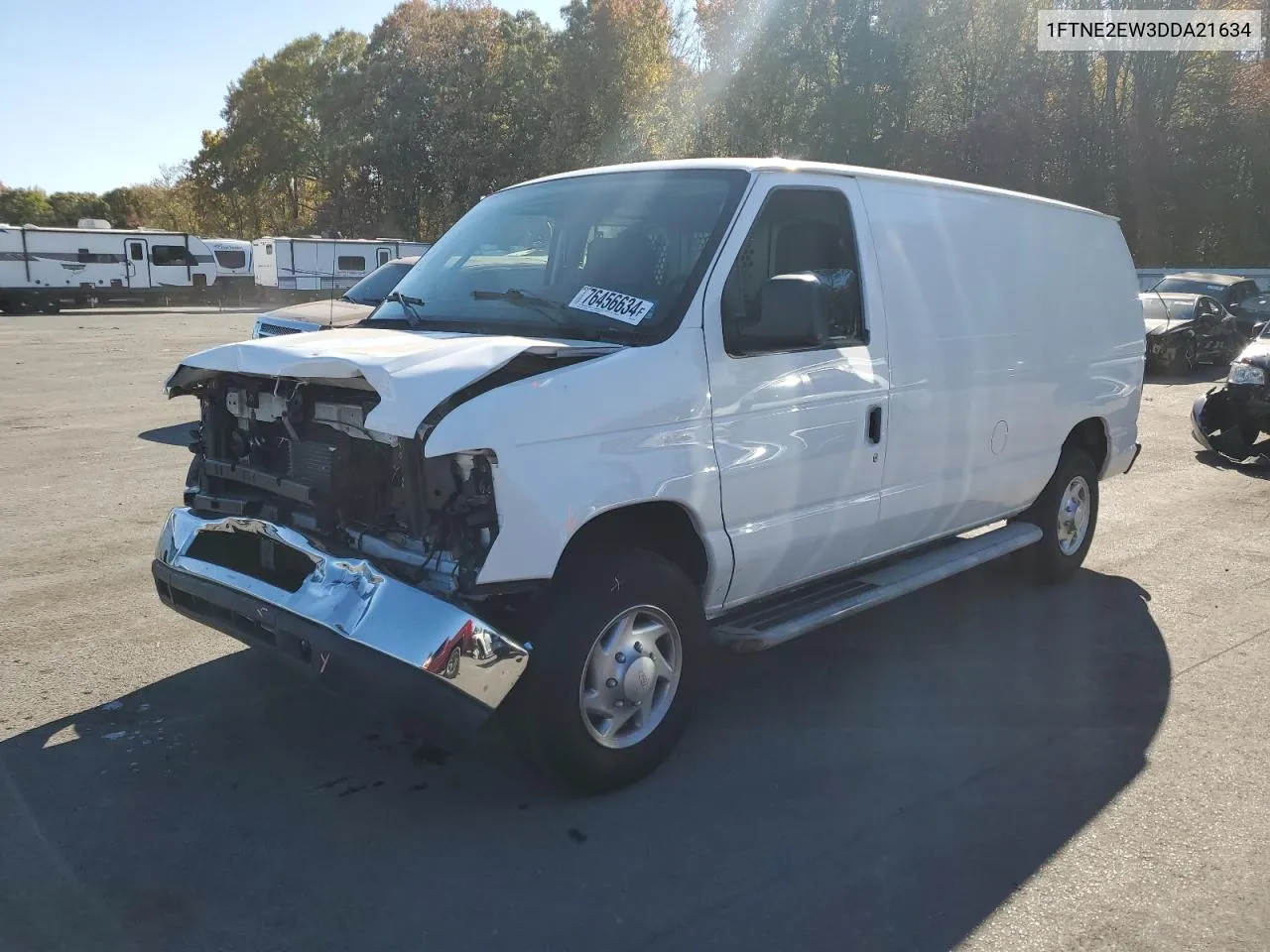 2013 Ford Econoline E250 Van VIN: 1FTNE2EW3DDA21634 Lot: 76456634