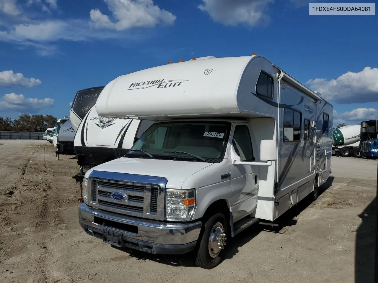 2013 Ford Econoline E450 Super Duty Cutaway Van VIN: 1FDXE4FS0DDA64081 Lot: 76471424