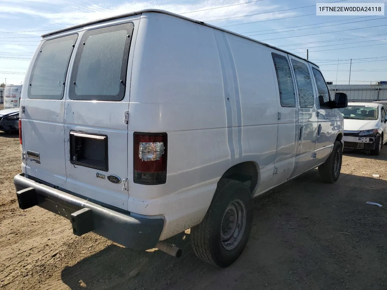 2013 Ford Econoline E250 Van VIN: 1FTNE2EW0DDA24118 Lot: 77182664