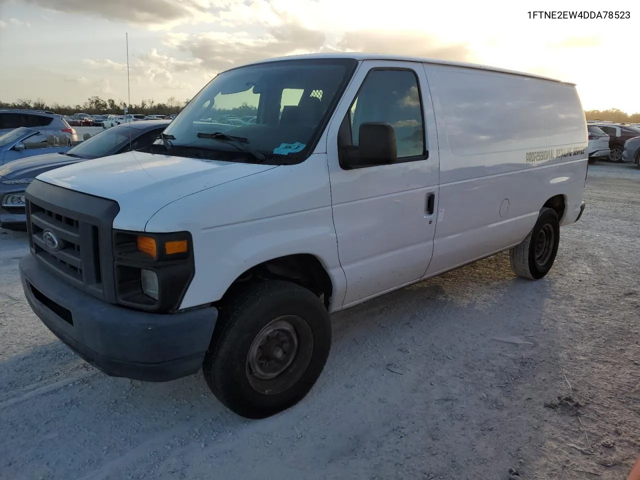 2013 Ford Econoline E250 Van VIN: 1FTNE2EW4DDA78523 Lot: 77535524