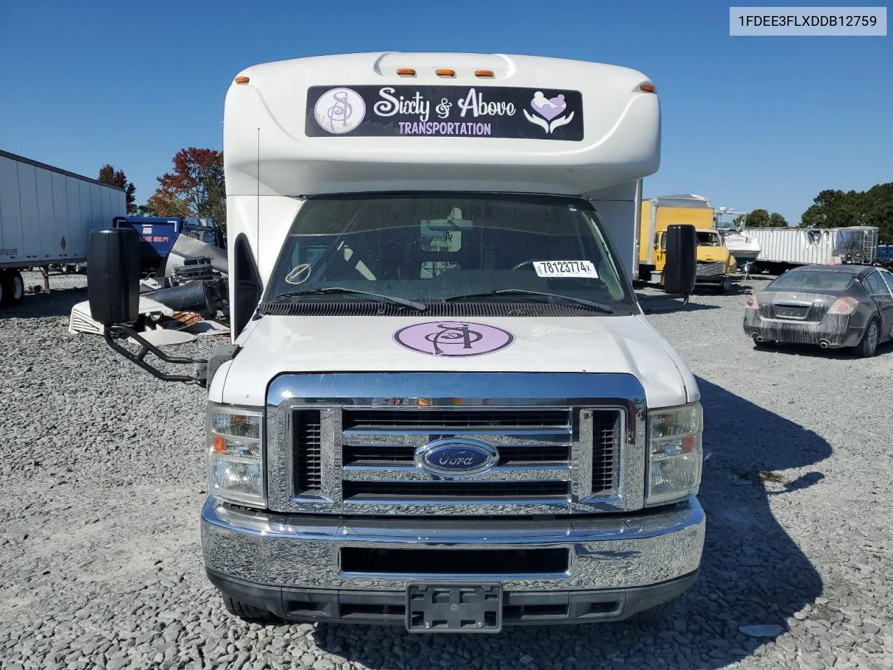 2013 Ford Econoline VIN: 1FDEE3FLXDDB12759 Lot: 78123774