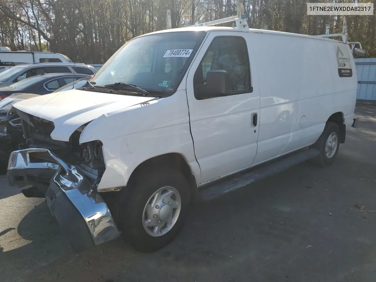 2013 Ford Econoline E250 Van VIN: 1FTNE2EWXDDA82317 Lot: 78400774