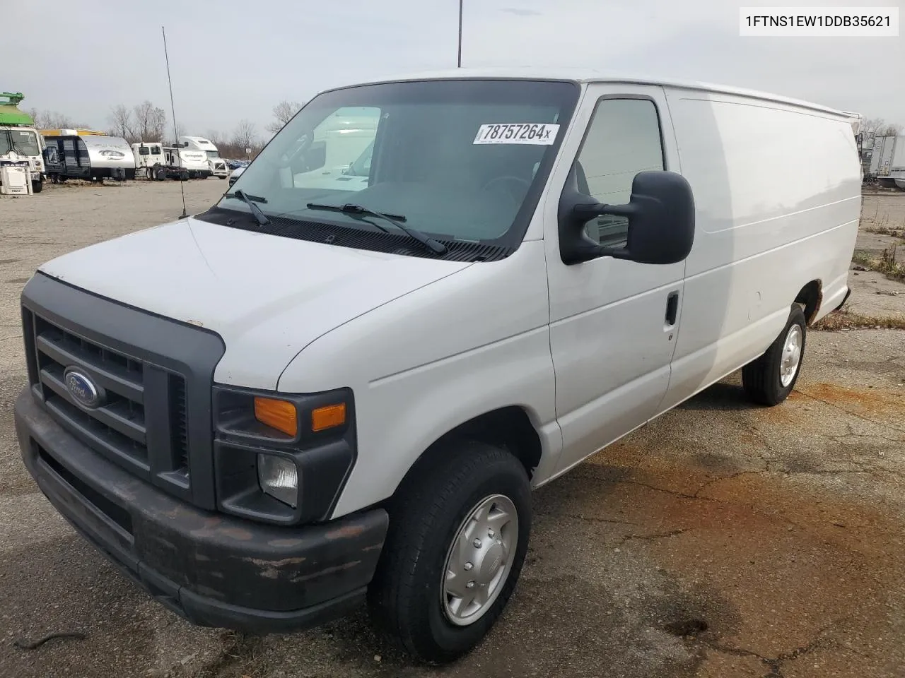 2013 Ford Econoline E150 Van VIN: 1FTNS1EW1DDB35621 Lot: 78757264