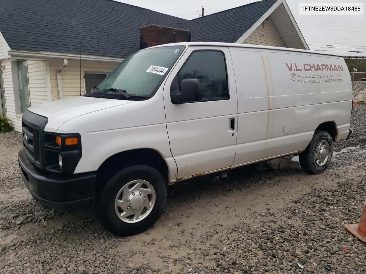 2013 Ford Econoline E250 Van VIN: 1FTNE2EW3DDA18488 Lot: 79844044