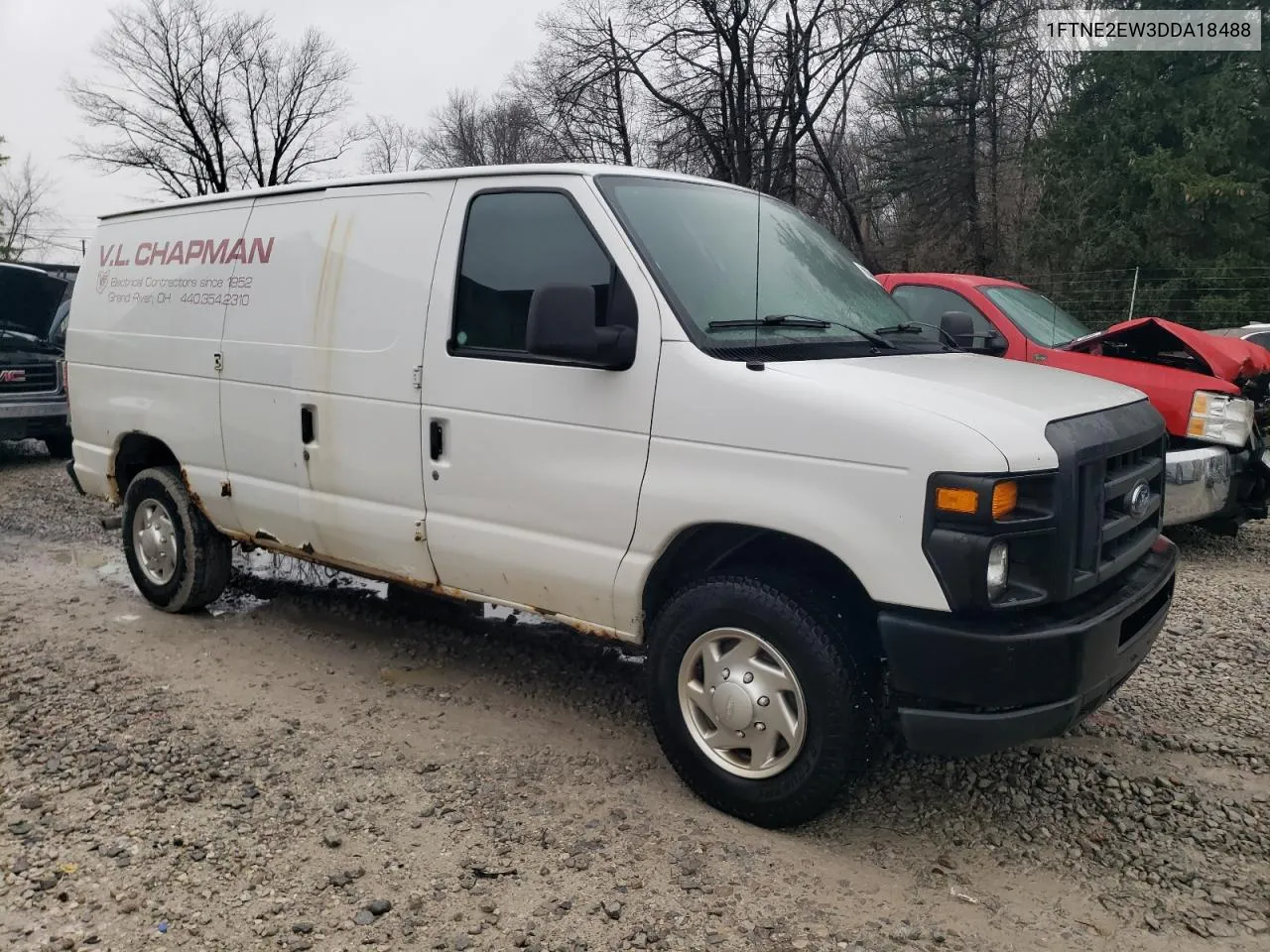 2013 Ford Econoline E250 Van VIN: 1FTNE2EW3DDA18488 Lot: 79844044