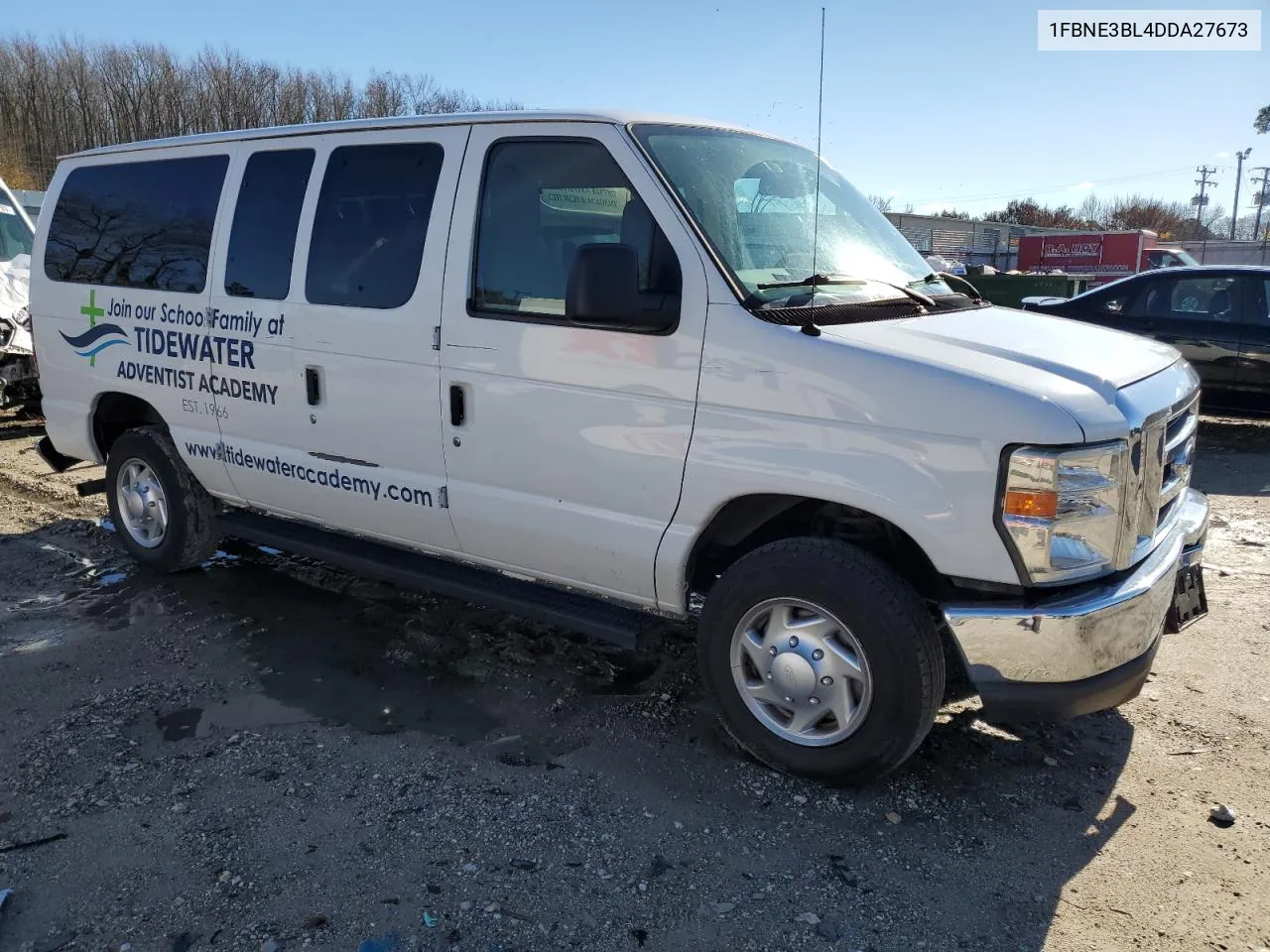 2013 Ford Econoline E350 Super Duty Wagon VIN: 1FBNE3BL4DDA27673 Lot: 80296253