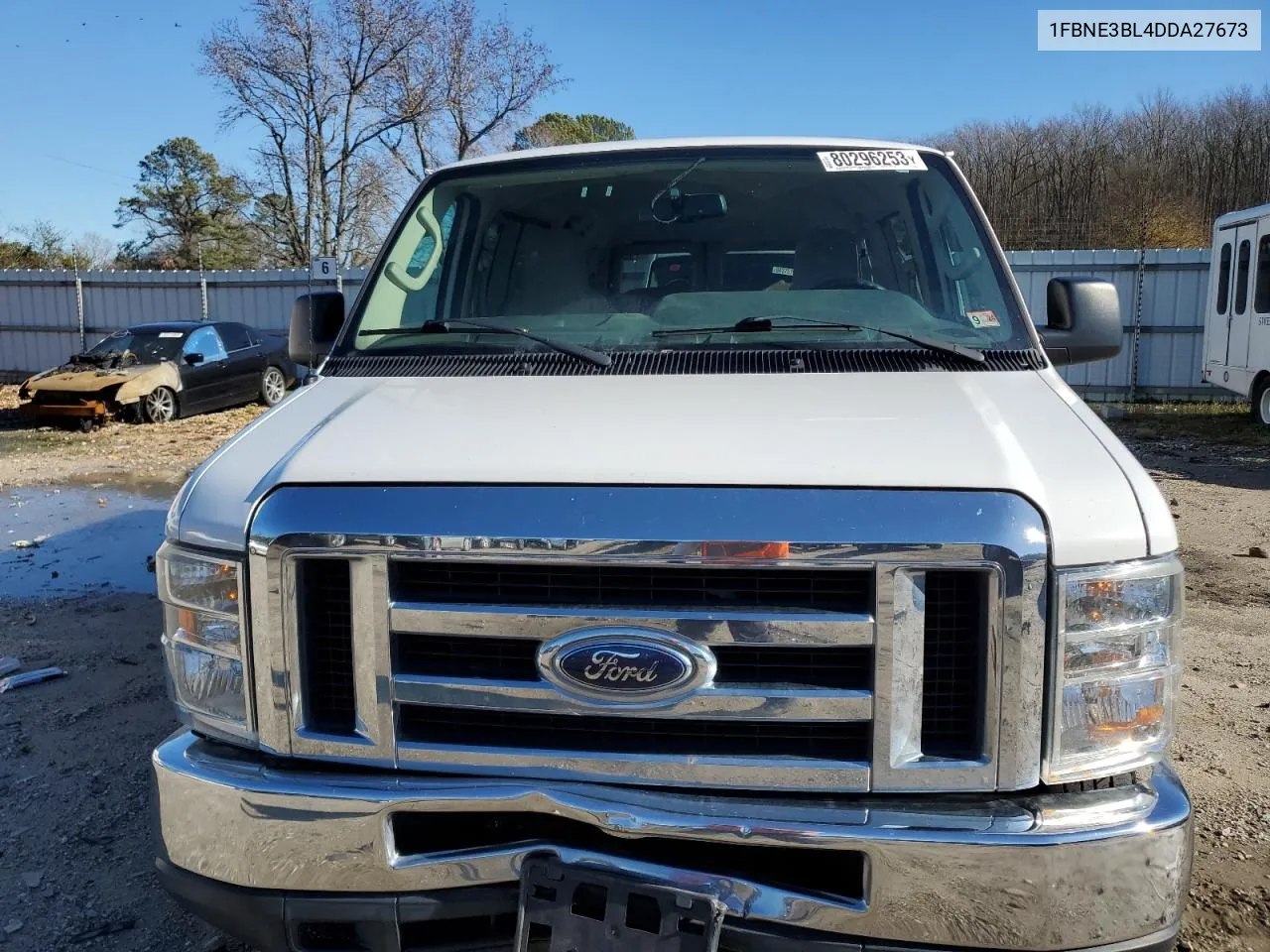 2013 Ford Econoline E350 Super Duty Wagon VIN: 1FBNE3BL4DDA27673 Lot: 80296253