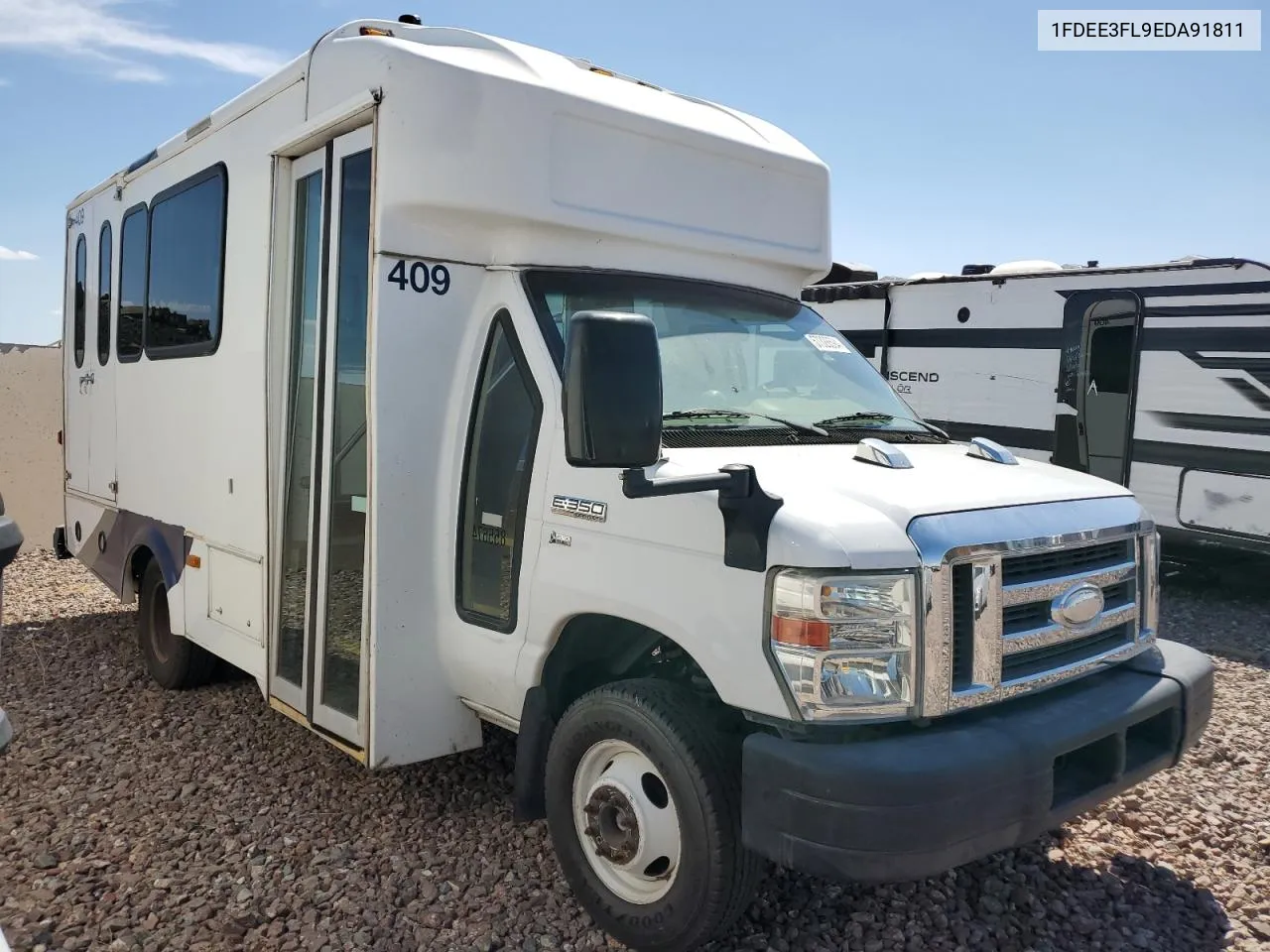 2014 Ford Econoline E350 Super Duty Cutaway Van VIN: 1FDEE3FL9EDA91811 Lot: 57328594