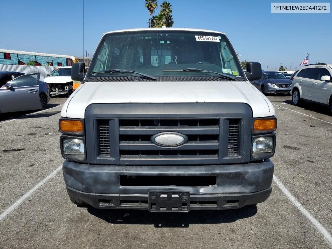 2014 Ford Econoline E150 Van VIN: 1FTNE1EW2EDA41272 Lot: 60940174