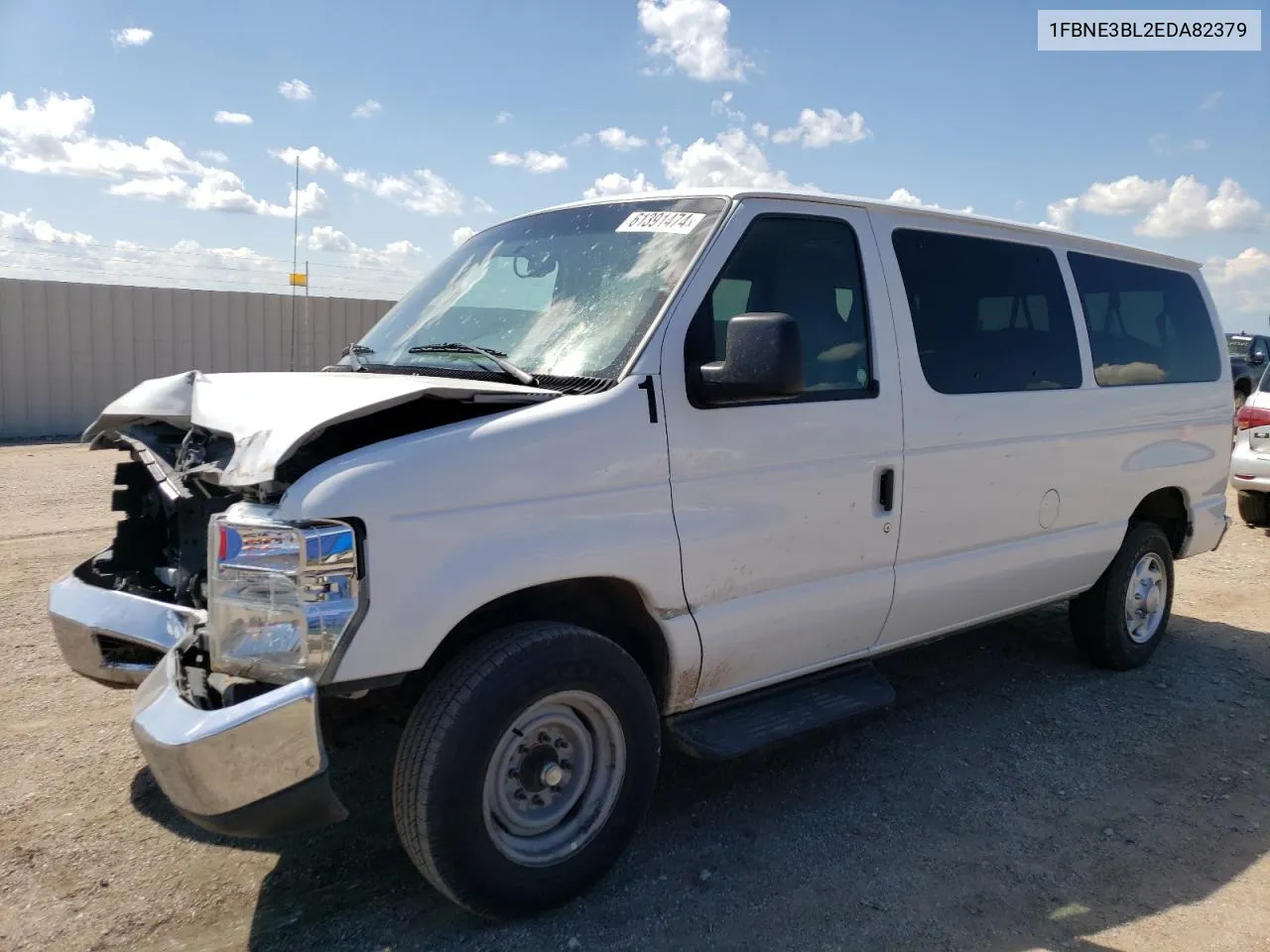 2014 Ford Econoline E350 Super Duty Wagon VIN: 1FBNE3BL2EDA82379 Lot: 61391474