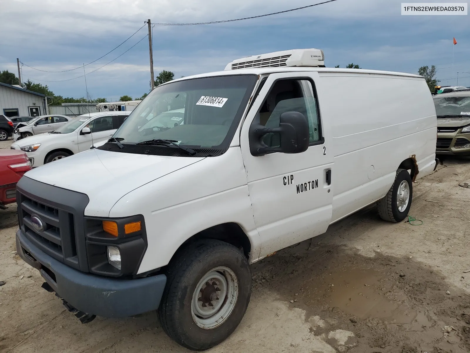 1FTNS2EW9EDA03570 2014 Ford Econoline E250 Van