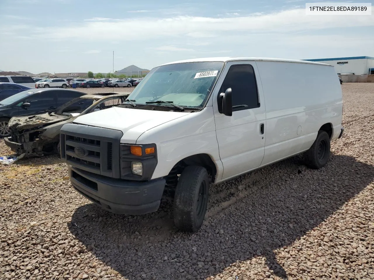 2014 Ford Econoline E250 Van VIN: 1FTNE2EL8EDA89189 Lot: 65039784