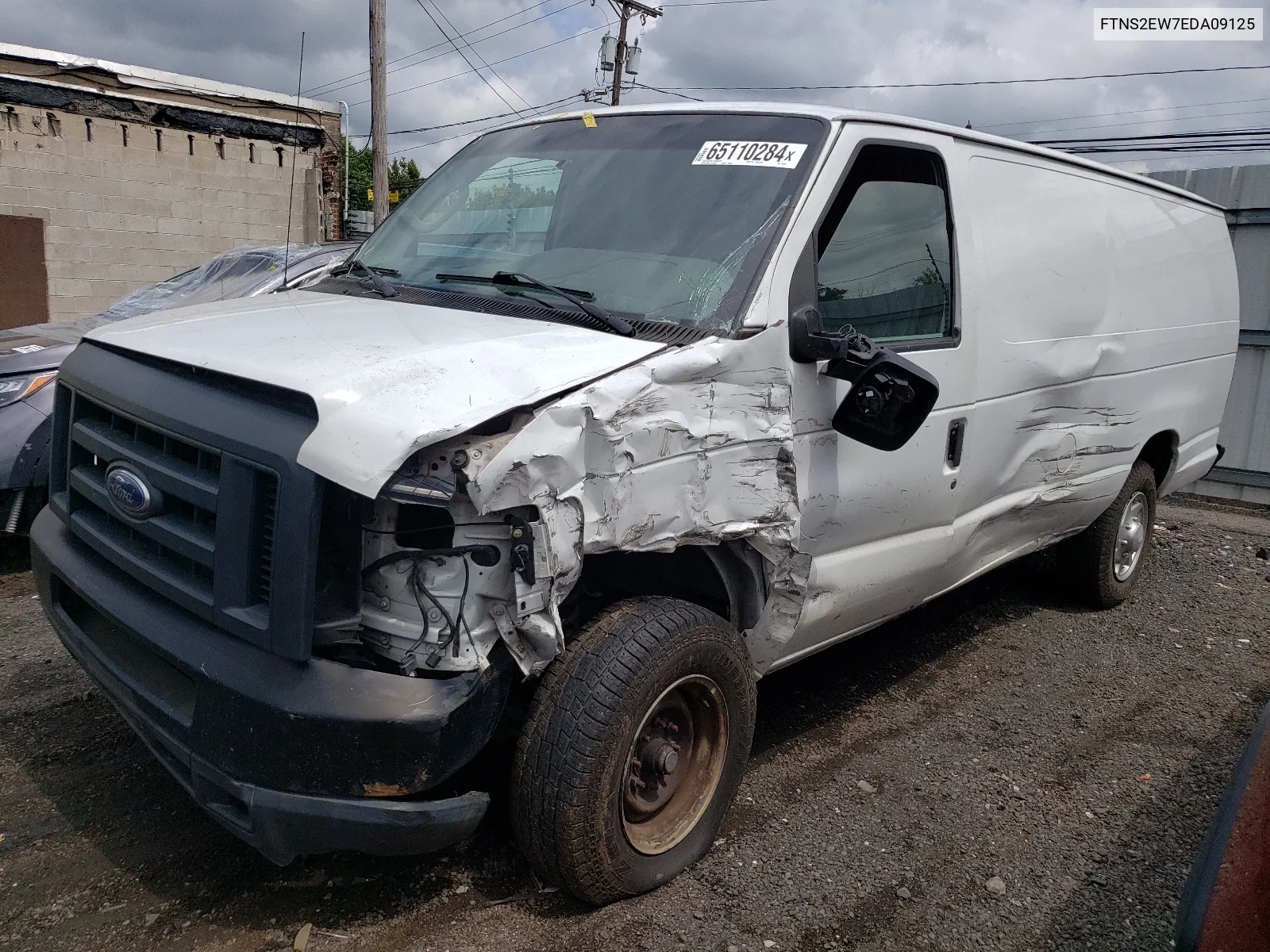 2014 Ford Econoline VIN: FTNS2EW7EDA09125 Lot: 65110284