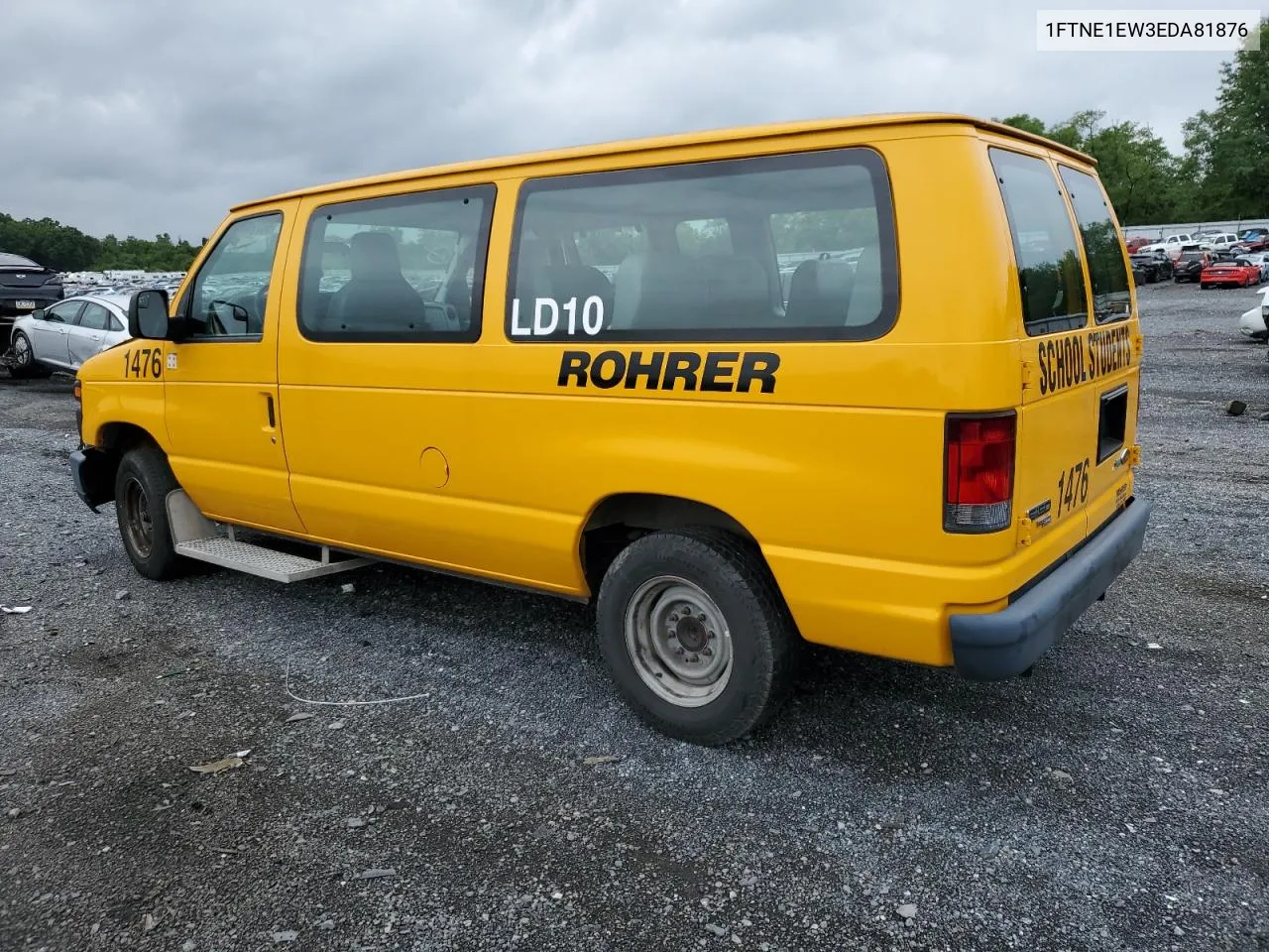 2014 Ford Econoline E150 Van VIN: 1FTNE1EW3EDA81876 Lot: 66311284