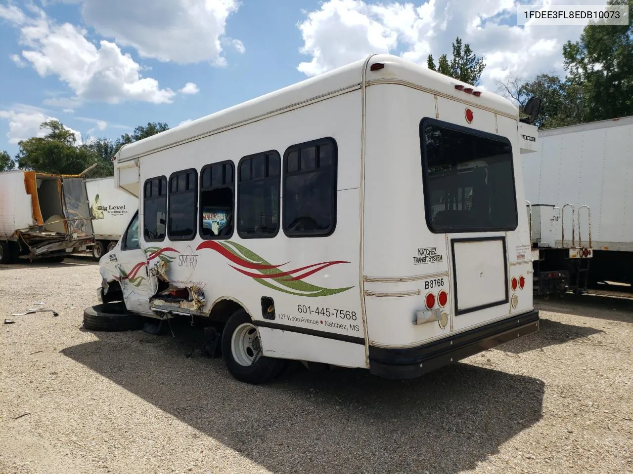 2014 Ford Econoline E350 Super Duty Cutaway Van VIN: 1FDEE3FL8EDB10073 Lot: 66559554