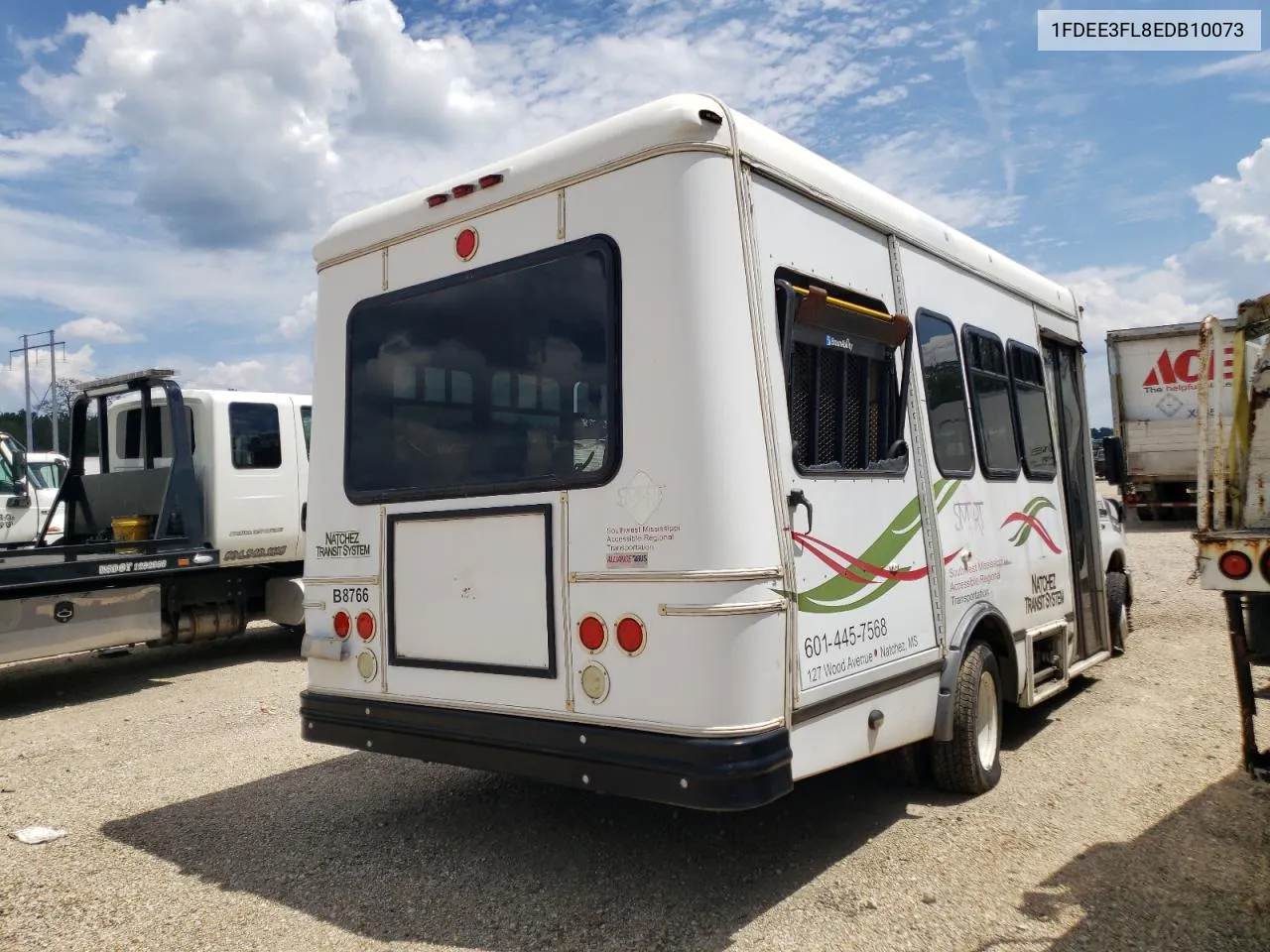 2014 Ford Econoline E350 Super Duty Cutaway Van VIN: 1FDEE3FL8EDB10073 Lot: 66559554