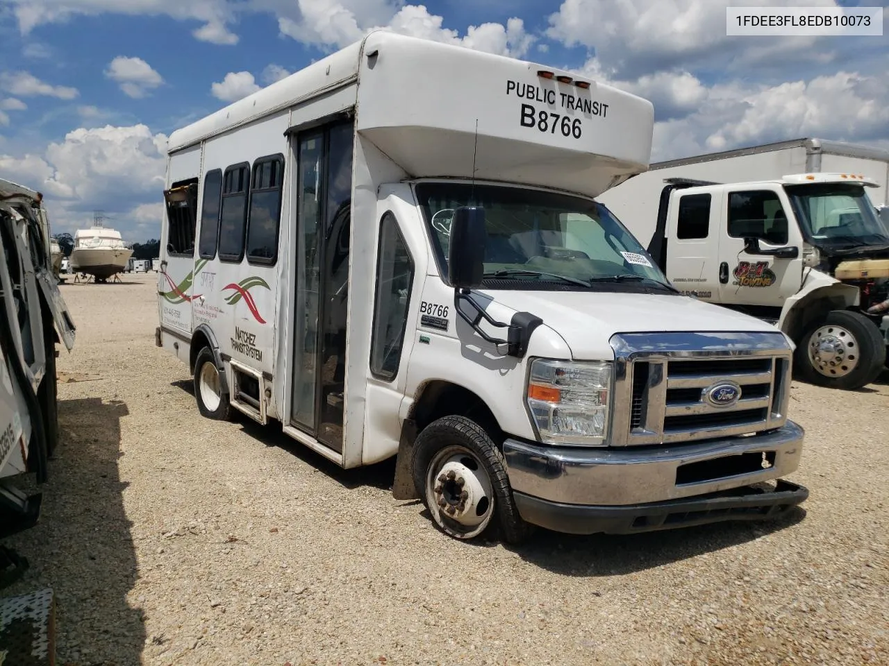 2014 Ford Econoline E350 Super Duty Cutaway Van VIN: 1FDEE3FL8EDB10073 Lot: 66559554