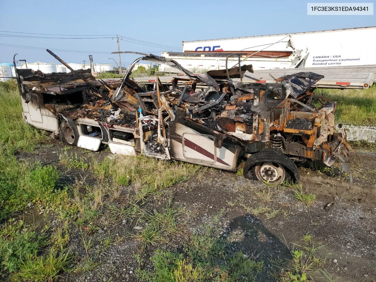 2014 Ford Econoline E350 Super Duty Stripped Chassis VIN: 1FC3E3KS1EDA94341 Lot: 66560114