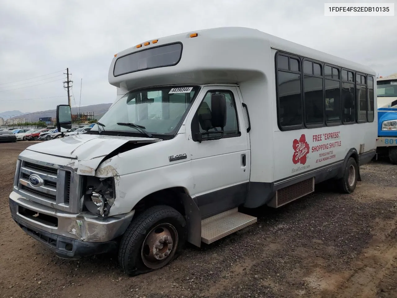 2014 Ford Econoline E450 Super Duty Cutaway Van VIN: 1FDFE4FS2EDB10135 Lot: 68390344