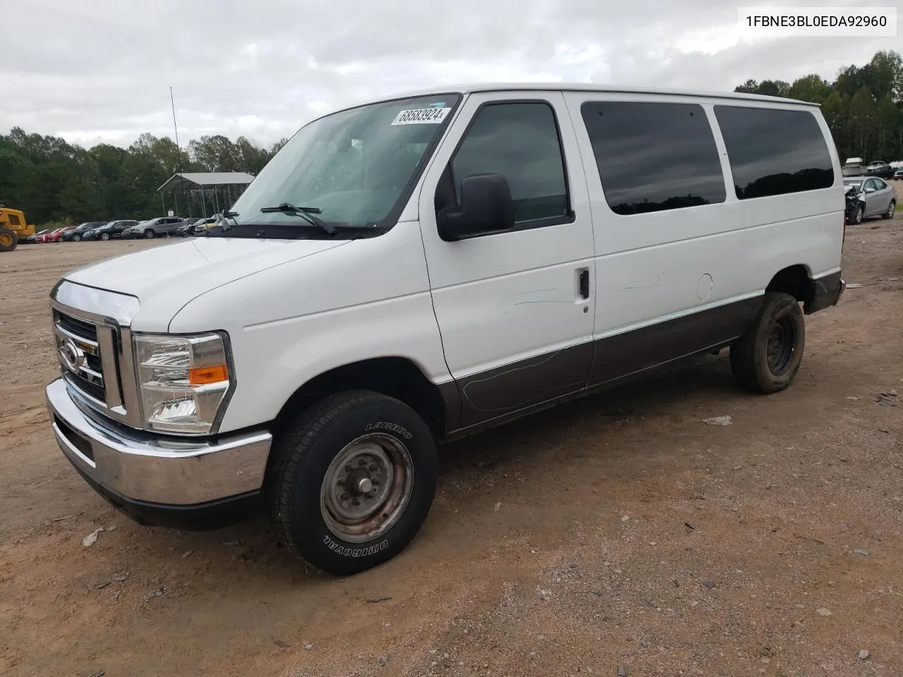 2014 Ford Econoline E350 Super Duty Wagon VIN: 1FBNE3BL0EDA92960 Lot: 68583924