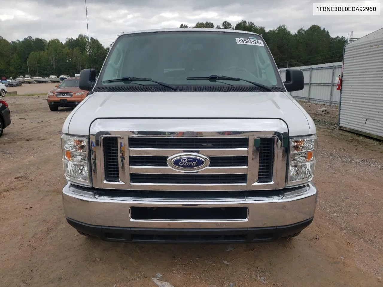 2014 Ford Econoline E350 Super Duty Wagon VIN: 1FBNE3BL0EDA92960 Lot: 68583924