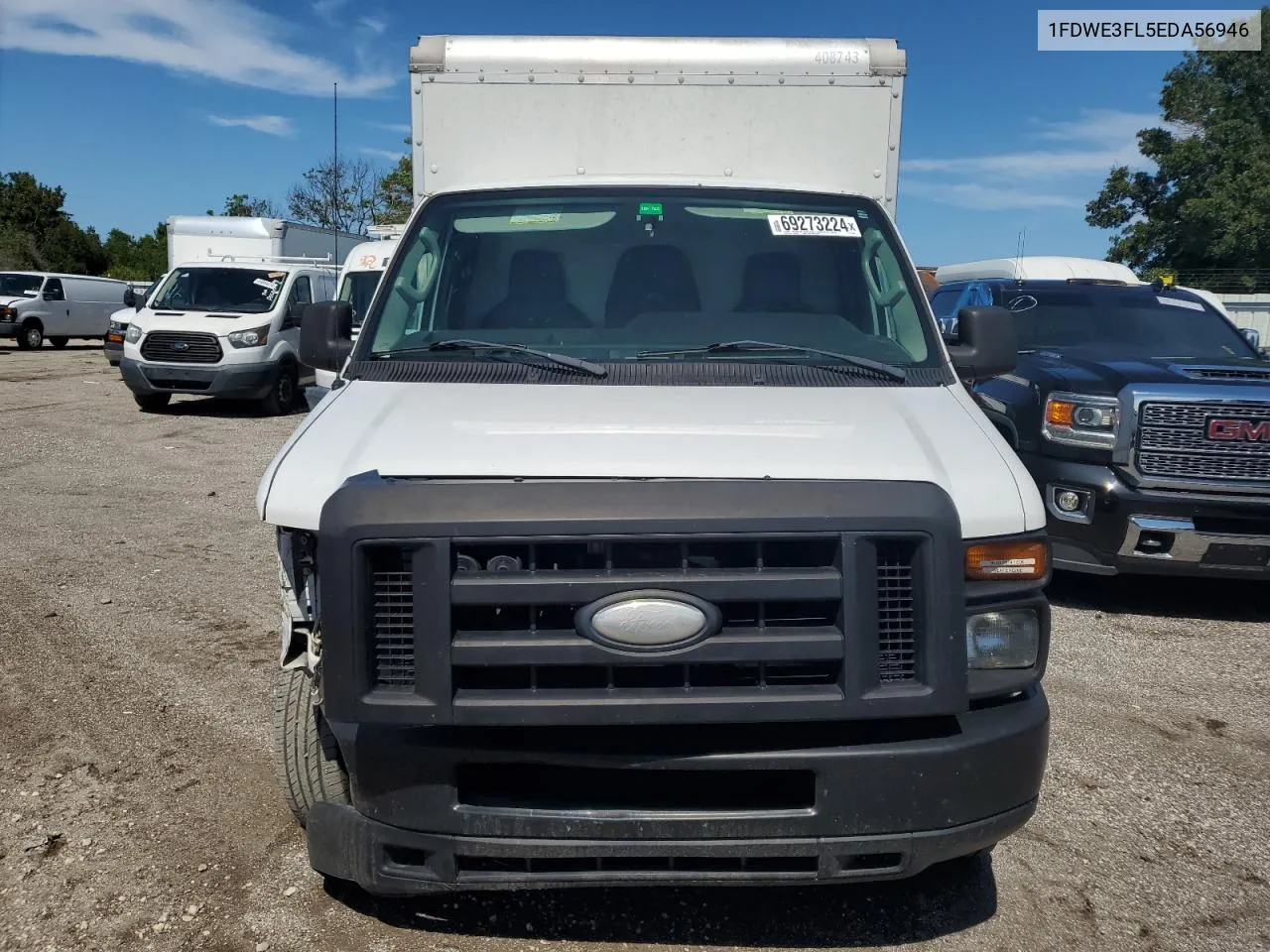 2014 Ford Econoline E350 Super Duty Cutaway Van VIN: 1FDWE3FL5EDA56946 Lot: 69273224