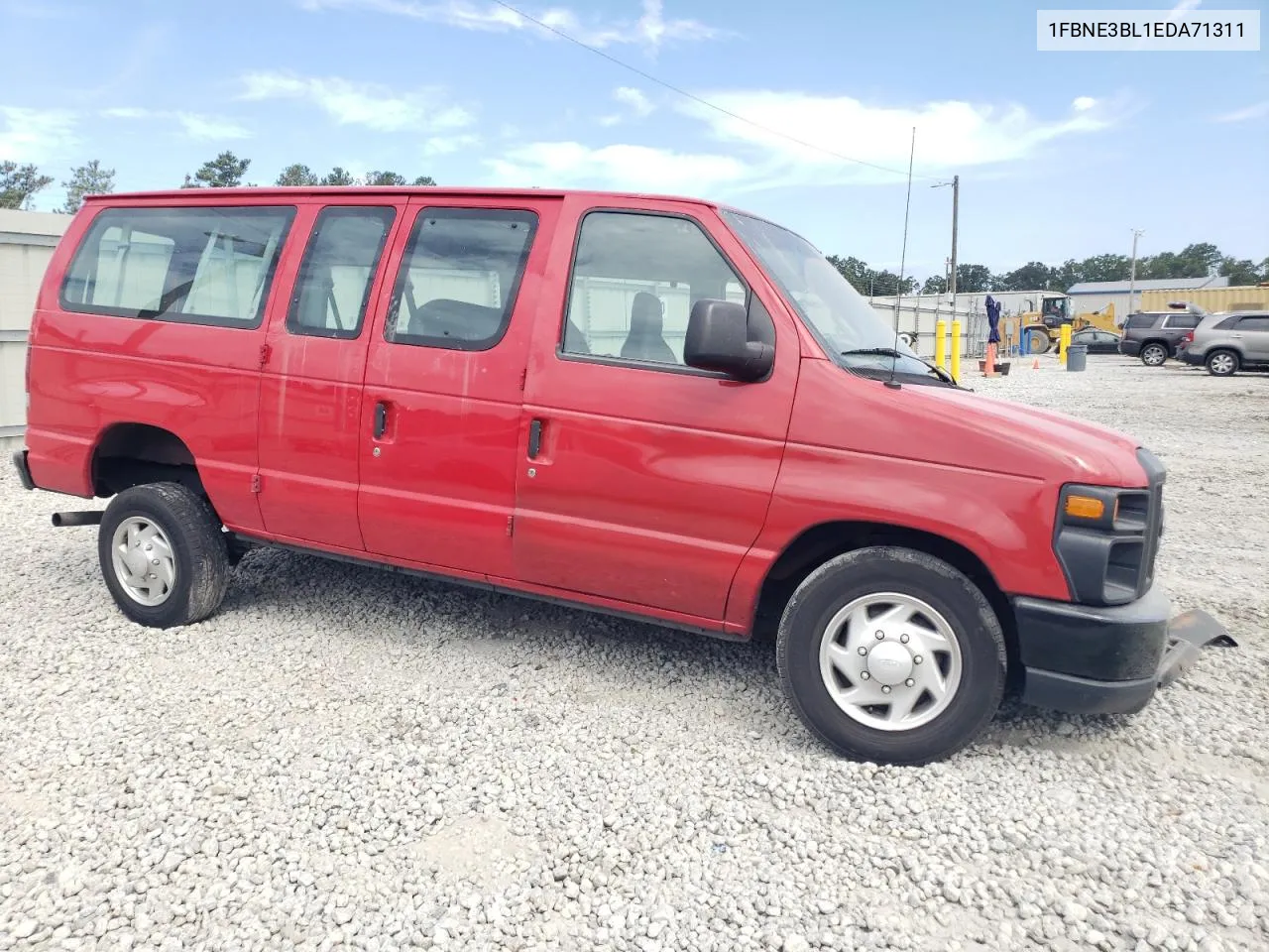 2014 Ford Econoline E350 Super Duty Wagon VIN: 1FBNE3BL1EDA71311 Lot: 70329534