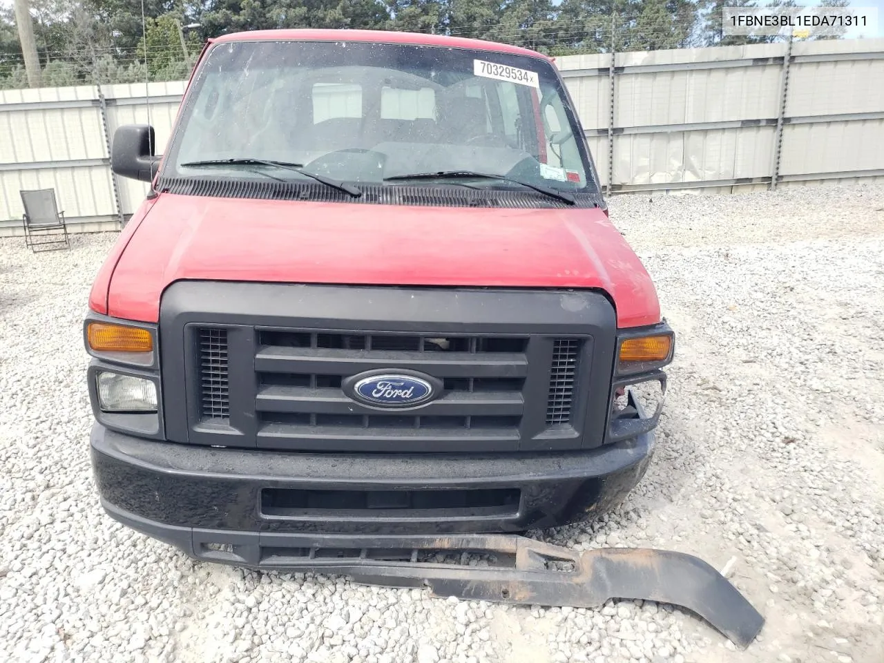 1FBNE3BL1EDA71311 2014 Ford Econoline E350 Super Duty Wagon