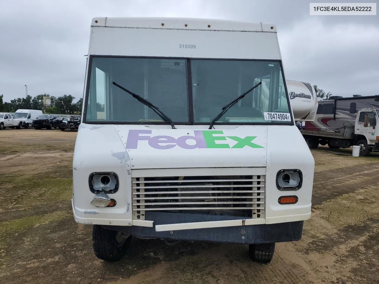 2014 Ford Econoline E450 Super Duty Commercial Stripped Chassis VIN: 1FC3E4KL5EDA52222 Lot: 70474904