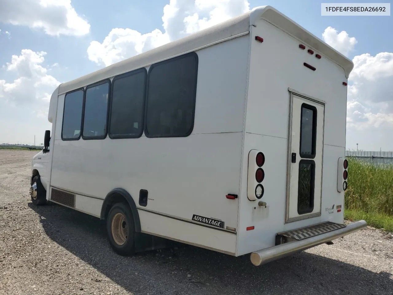 2014 Ford Econoline E450 Super Duty Cutaway Van VIN: 1FDFE4FS8EDA26692 Lot: 70654864