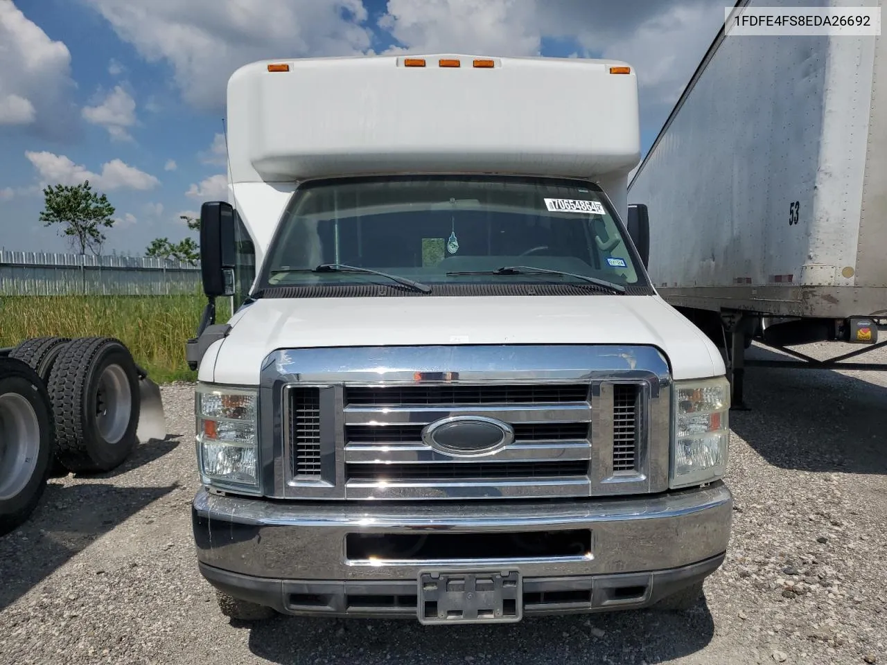 2014 Ford Econoline E450 Super Duty Cutaway Van VIN: 1FDFE4FS8EDA26692 Lot: 70654864