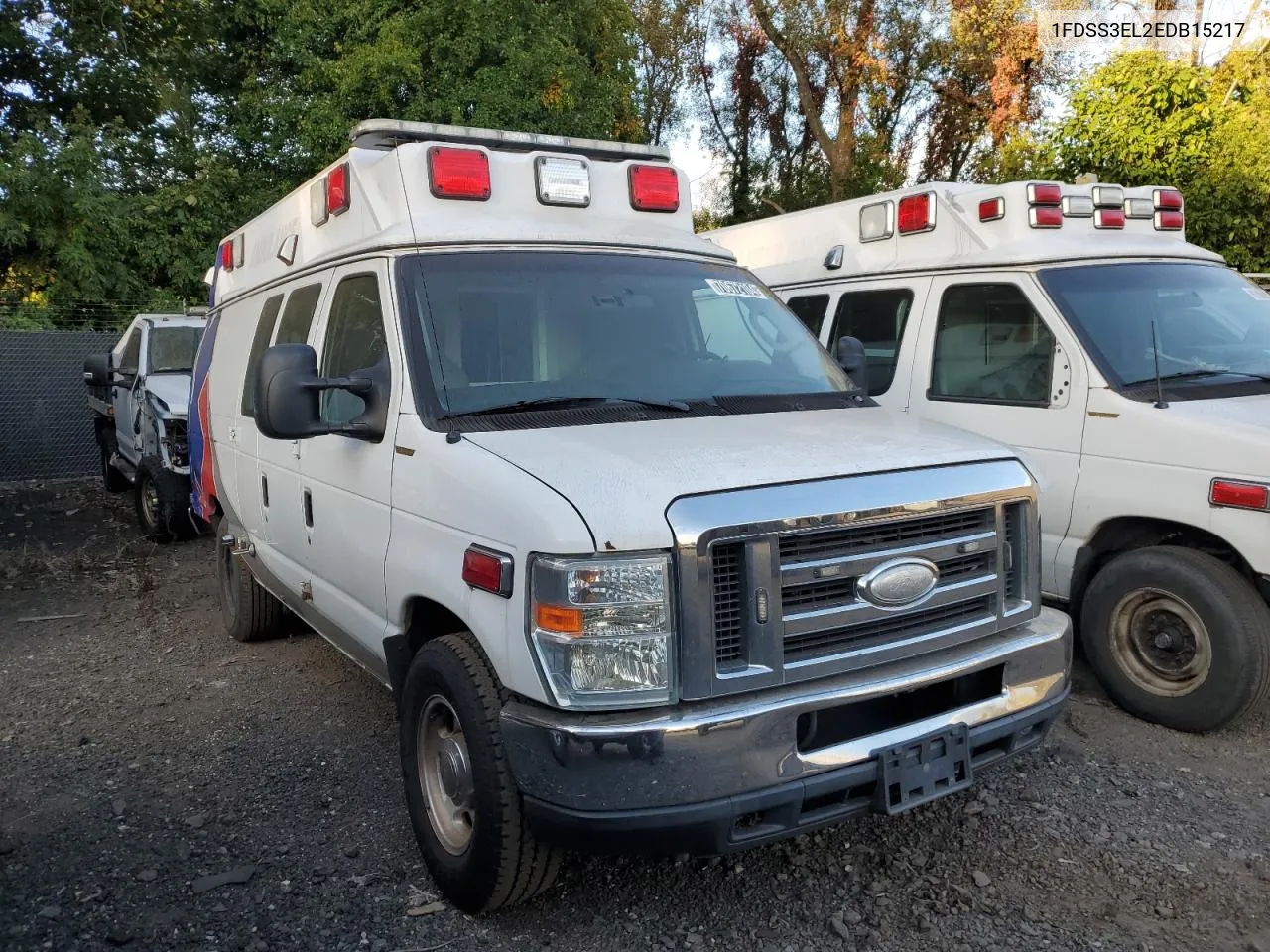 1FDSS3EL2EDB15217 2014 Ford Econoline E350 Super Duty Van Ambulance