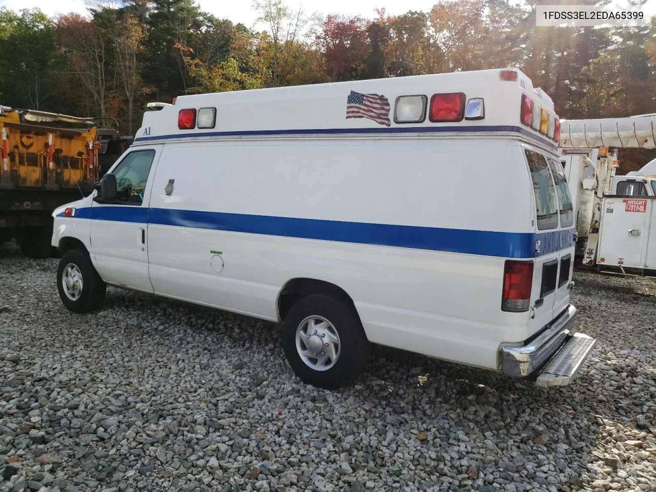 2014 Ford Econoline E350 Super Duty Van VIN: 1FDSS3EL2EDA65399 Lot: 72026394