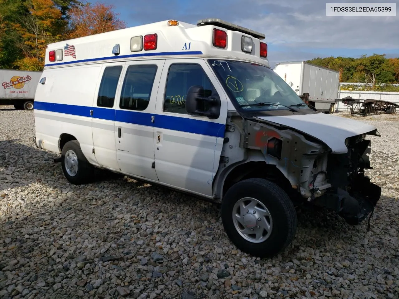 2014 Ford Econoline E350 Super Duty Van VIN: 1FDSS3EL2EDA65399 Lot: 72026394